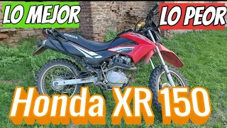 Honda XR 150 opinión honesta de la moto