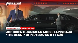 Presiden AS Joe Biden Gunakan Mobil Lapis Baja 'The Beast' di Pertemuan KTT G20