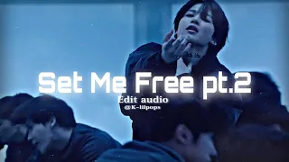 Set Me Free pt.2 by jimin (face) edit audio