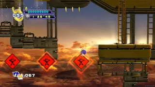 Sonic the Hedgehog 4: Episode 2 PS3 - [Part 4 ~ Sky Fortress Zone + Boss 4: Metal Carrier]