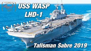Talisman Sabre 2019 - USS Wasp LHD-1 visits Australia