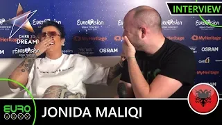 ALBANIA EUROVISION 2019: Jonida Maliqi - 'Ktheju Tokës' (INTERVIEW) | Tel Aviv 2019