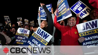 13,000 U.S. auto workers strike against 3 major automakers