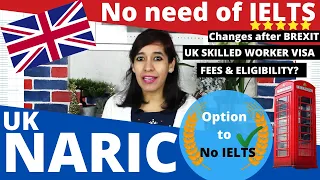 How to get UK NARIC Certificate? Alternative to IELTS for UK VISA | UKVI IELTS |ECCTIS english proof