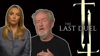 Jodie Comer & Ridley Scott discuss the intimacy of storytelling | The Last Duel
