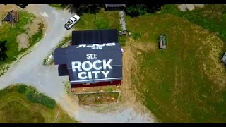 Rock City at Lookout Mountain captured by drone