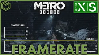 Metro Exodus: Next Gen Upgrade - Console Framerate Test & Gameplay - Xbox Series X & Xbox Series S