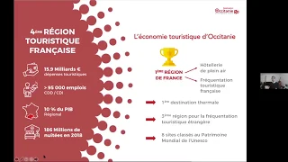 Wébinaire CRTL Occitanie - Suivi de l’activité touristique suite à la crise Covid-19