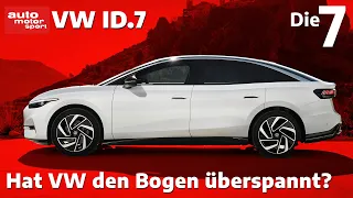 VW ID.7: Die 700km Luxuslimo aus Wolfsburg? I auto motor und sport