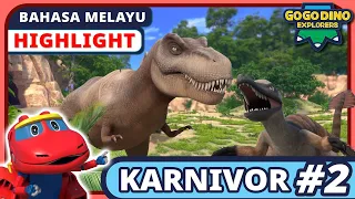 【GOGODINO Musim 5】Momen Karnivor Terbaik #2🦖 HIGHLIGHT KOMPILASI | Dinosaurus | Kartun Anak | Mainan