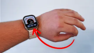 How To Control Your Apple Watch With GESTURES - Without Other Hand! (Series 4 and later)