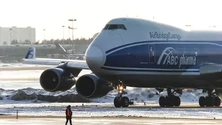 Plane Spotting 2019, Sheremetyevo, Moscow, Russia 03/02/2019