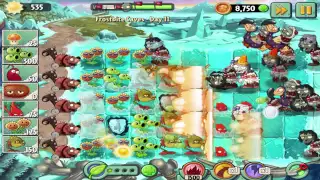 Plants vs Zombies 2 : Frostbite Caves - Day 11 Walkthrough