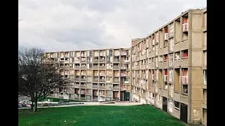 ABANDONED MASSIVE HOUSING ESTATE. PARK HILL ESTATE. ABANDONED FILM SET... THIS IS ENGLAND