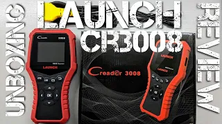 Launch CR3008 OBD 2 Scanner Review Unboxing