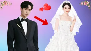 Zhao Liying shares wedding photos, is she marrying Wang Yi Bo or what?