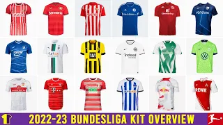 2022-23 Bundesliga Kit Overview - All 51 Football Shirts