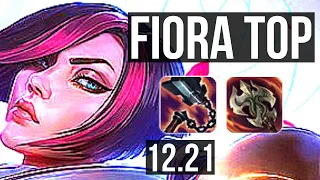 FIORA vs GAREN (TOP) | 72% winrate, 7/1/2, Godlike | EUW Master | 12.21