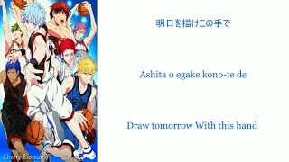 Ending 2 Kuroko no Basket 2 Kensho Ono - FANTASTIC TUNE  Lyrics (Kan/Rom/Eng)