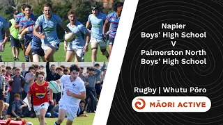 Super 8 Rugby First XV | Napier Boys High v Palmerston North Boys High