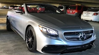 Mercedes-AMG S63 Cabriolet - One Take