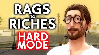 making Rags to Riches even HARDER - Part 1 - The Sims 4
