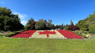 Peace Arch Provincial Park. Canada/US Border