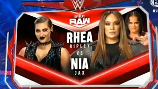 Rhea Ripley vs Nia Jax - WWE Raw 02/08/21 en Español
