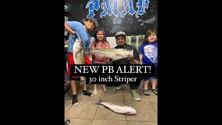 California Aqueduct | PB ALERT!!!! | My Daughters Biggest Striper