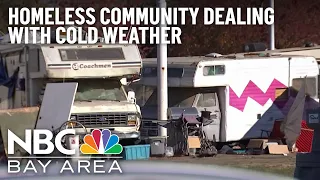 San Jose Homeless Community Dealing With Cold Weather