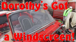 Triumph Spitfire Windscreen Installation | Roundtail Restoration