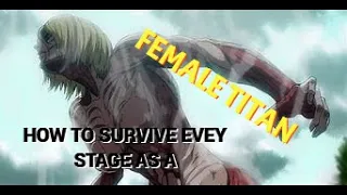 roblox Attack on titan: Freedom war fem tips+how to survive each stage+pvp