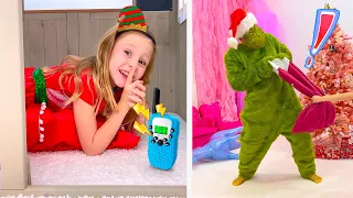 Nastya and Santa Christmas gifts and toys - Kids video series