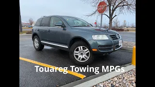 V8 Touareg Towing MPG