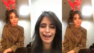 Camila Cabello | Instagram Live Stream | 13 December 2017