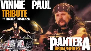 PANTERA-VINNIE PAUL-TRIBUTE [FULL VIDEO 25 min] by FRANKY COSTANZA