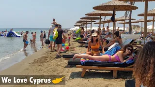 Lady's Mile Beach Limassol Cyprus July 2021 | Best Beaches Walk