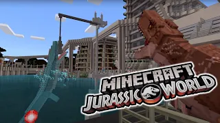 The Park Is OPEN! - Minecraft Jurassic World DLC ep.1