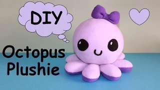DIY Octopus Plushie!!! | with Free Templates