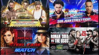 Top 25 WWE Matches of 2023