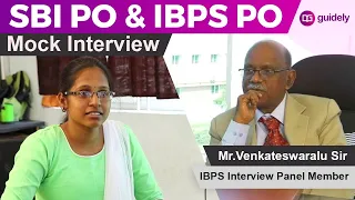 SBI PO | IBPS PO | Mock Interview | with IBPS PO/Clerk 2021-22 Selected Candidate | Ms. Meena