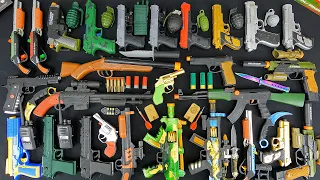 ammunitions i have / toy guns / equipments / legendary knives and pistols