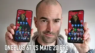 OnePlus 6T vs Mate 20 Pro | Side-by-side comparison