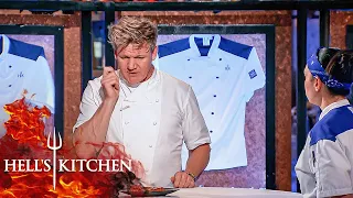 Gordon Delighted By Ariel's 'Magical' Scallop Dish | Hell's Kitchen