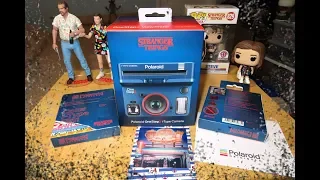 STRANGER THINGS Polaroid OneStep 2 INSTANT PHOTO CAMERA unboxing & review! Season 3 Netflix Edition