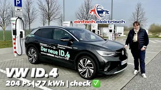 🚘 Test Volkswagen ID 4 - Innen & Außen, Fahrbericht, Ladekurve, Fakten - wir checken den VW ID.4 ✅