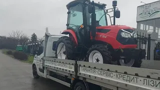 Микола купив трактор Оріон 504 в селі Бузова під Київом