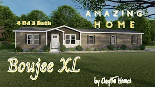 Boujee XL 4 Bedroom 3 Bath | Clayton Homes | mobilehomediva