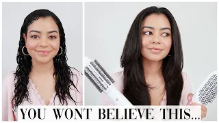 NEW T3 MICRO AIREBRUSH DUO ON CURLY HAIR - HONEST REVIEW