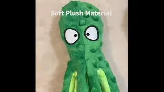 Dog Squeaky Toys Octopus